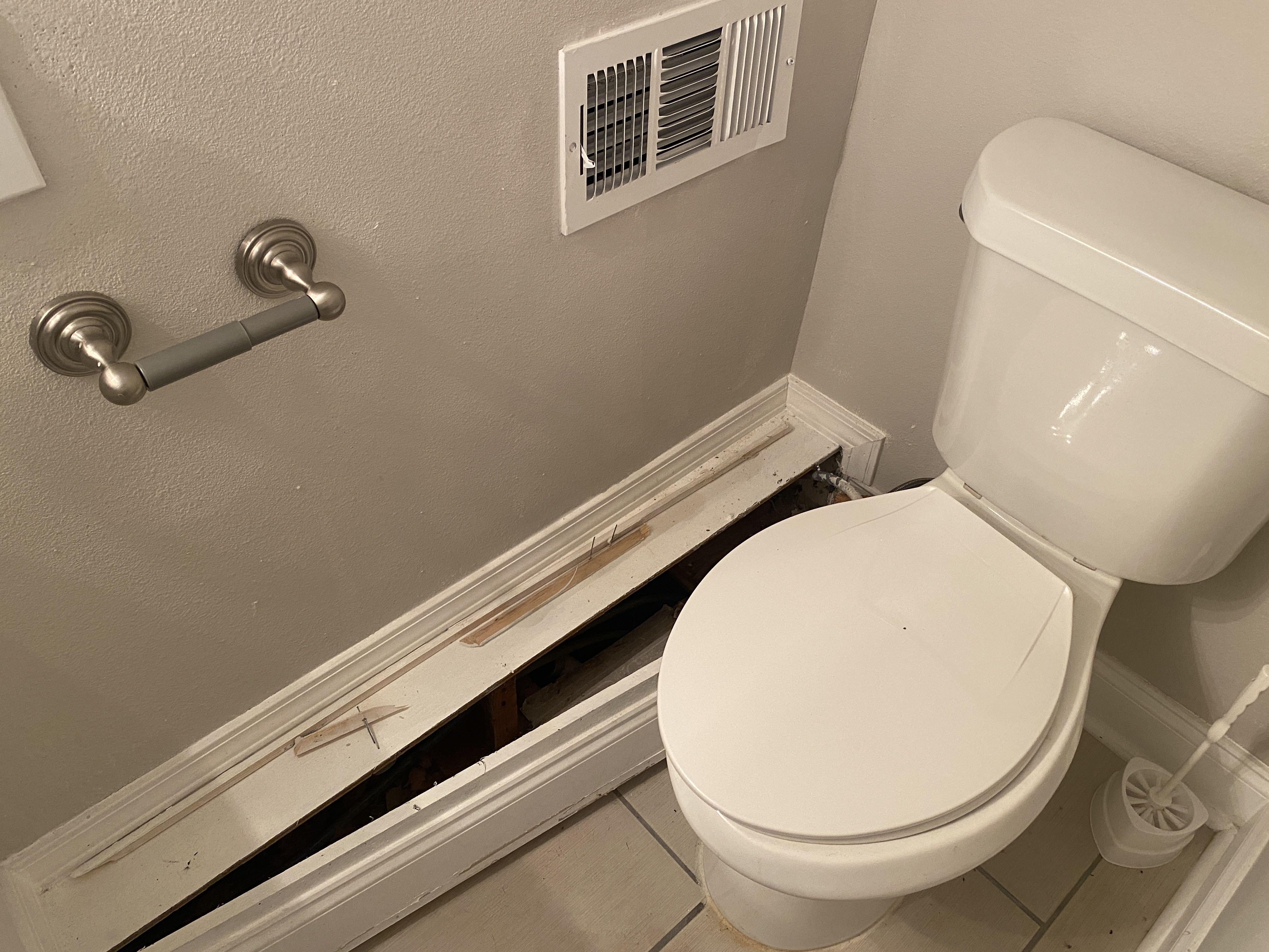 Bathroom Water Damage Denham Springs