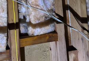 Hoffseth- Water Damage Restoration – Burst Pipe in Attic in Baton Rouge, LA
