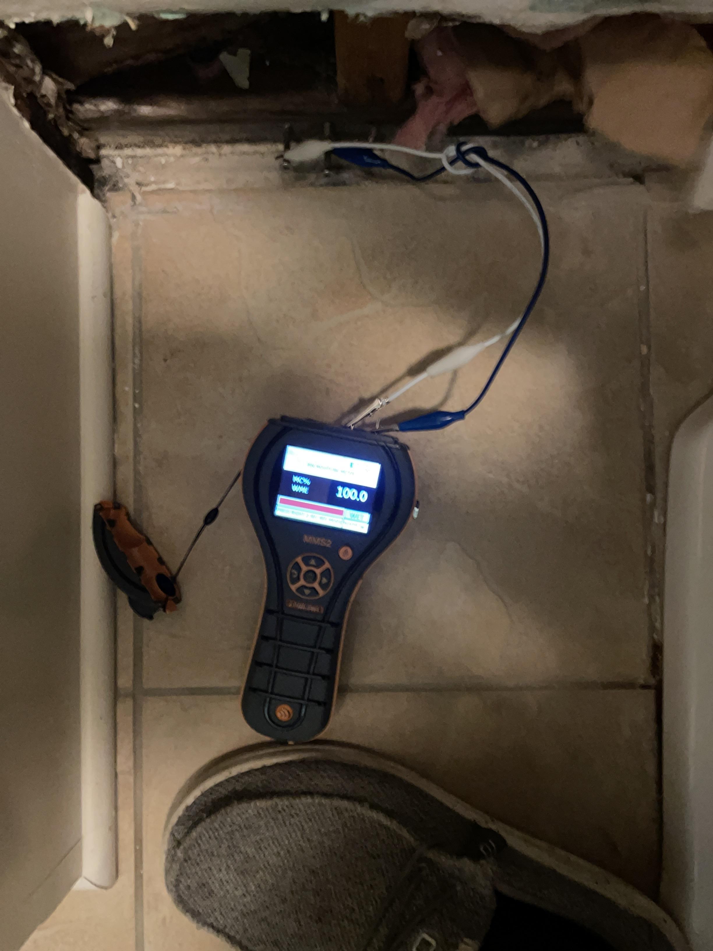 Master Bathroom Water Damage Prairieville 2