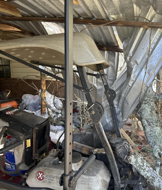 Huges - storm damage, water damage, fallen tree. Denham Springs LA