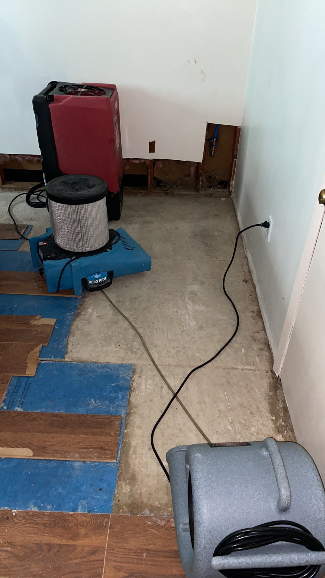 Living Room Water Damage Marrero