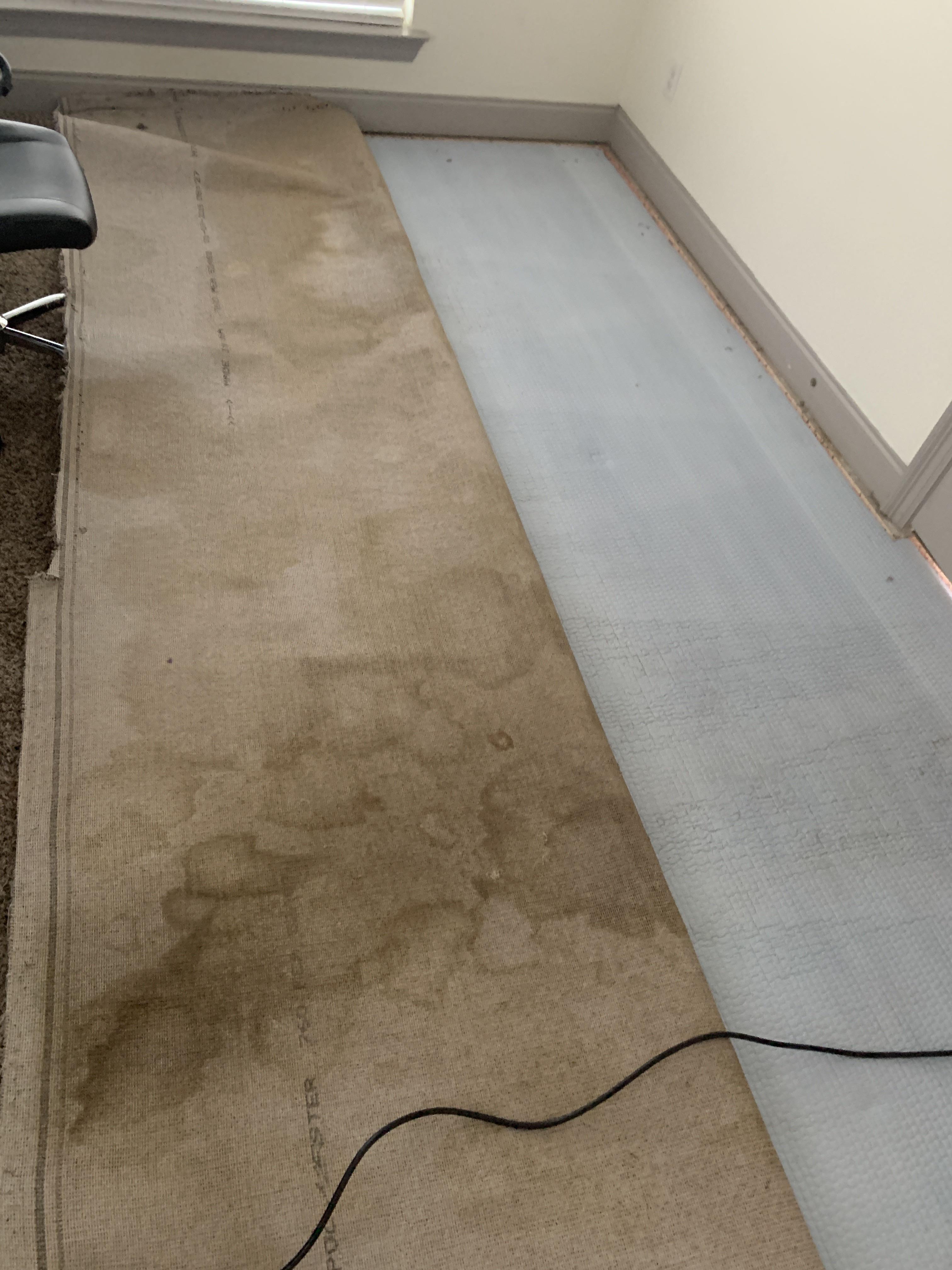 Jill D.- Water Damage Restoration for Upstairs Toilet Overflow in Denham Springs, LA