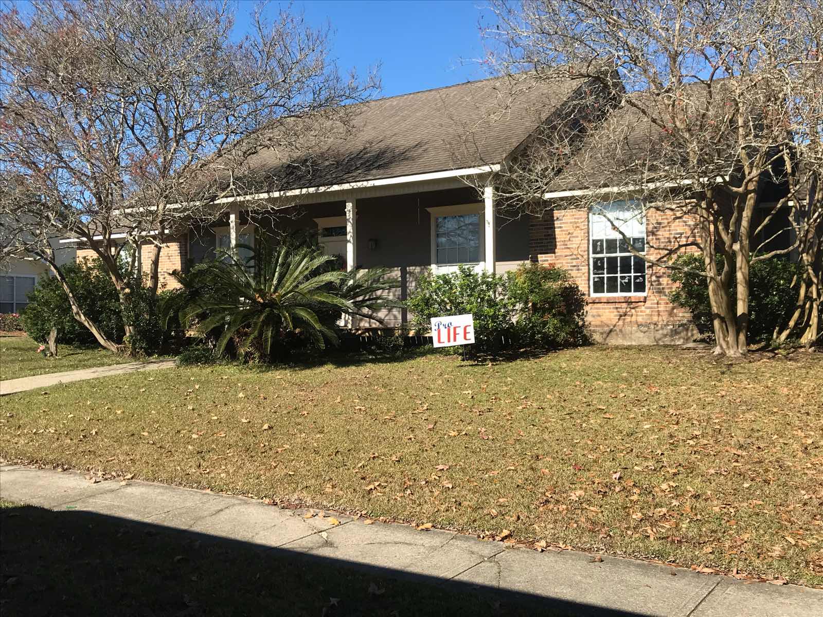 Front Water Damage Marydale