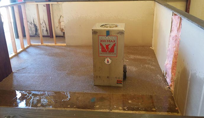 Water Damage Floor