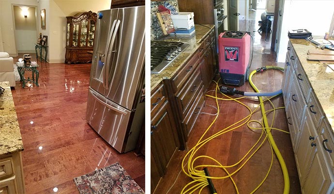 Water damage restoration equipment